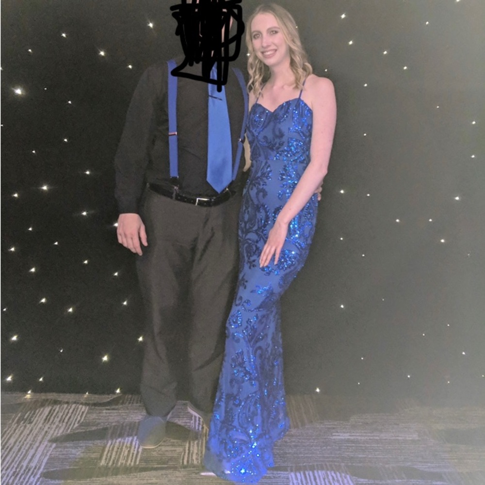 Blue Sparkle Dress